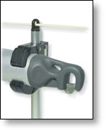 sail stanchion mounted pole chock