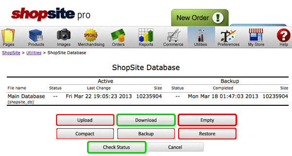 Utilities, Database: safe or dangerous