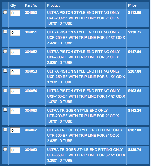 order table 01